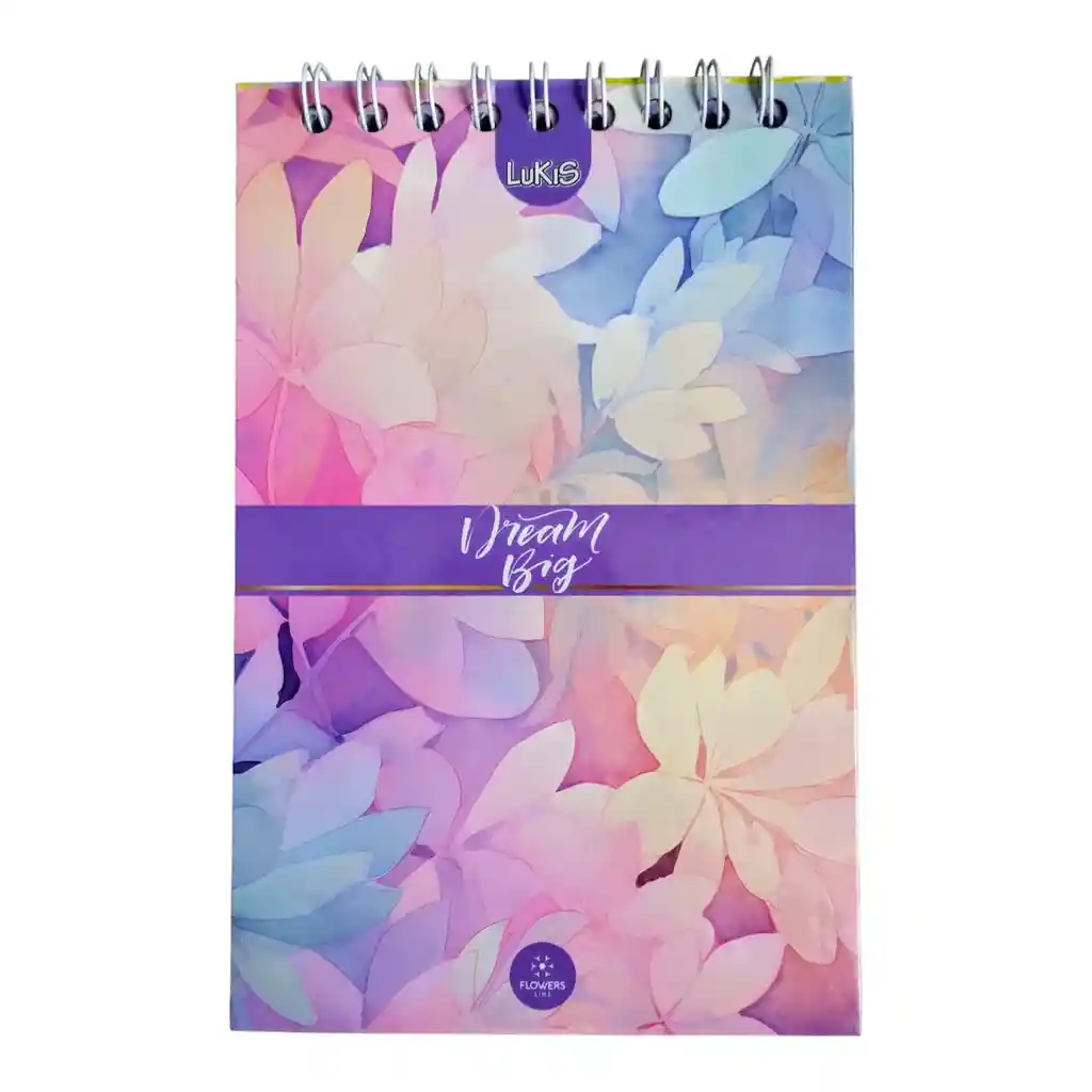 Cuaderno Vertical Lukis Arg Femenino Cuadriculado