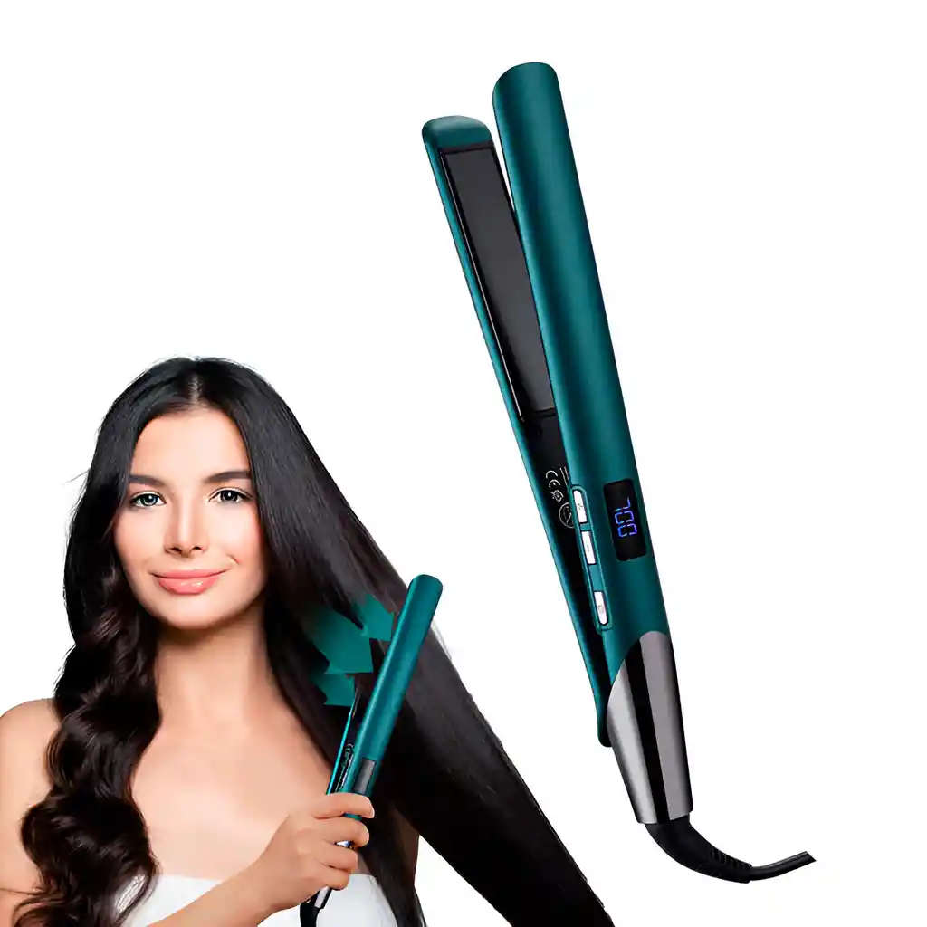 Plancha Para Cabello Turmalina Led Control Termico Wa-2322