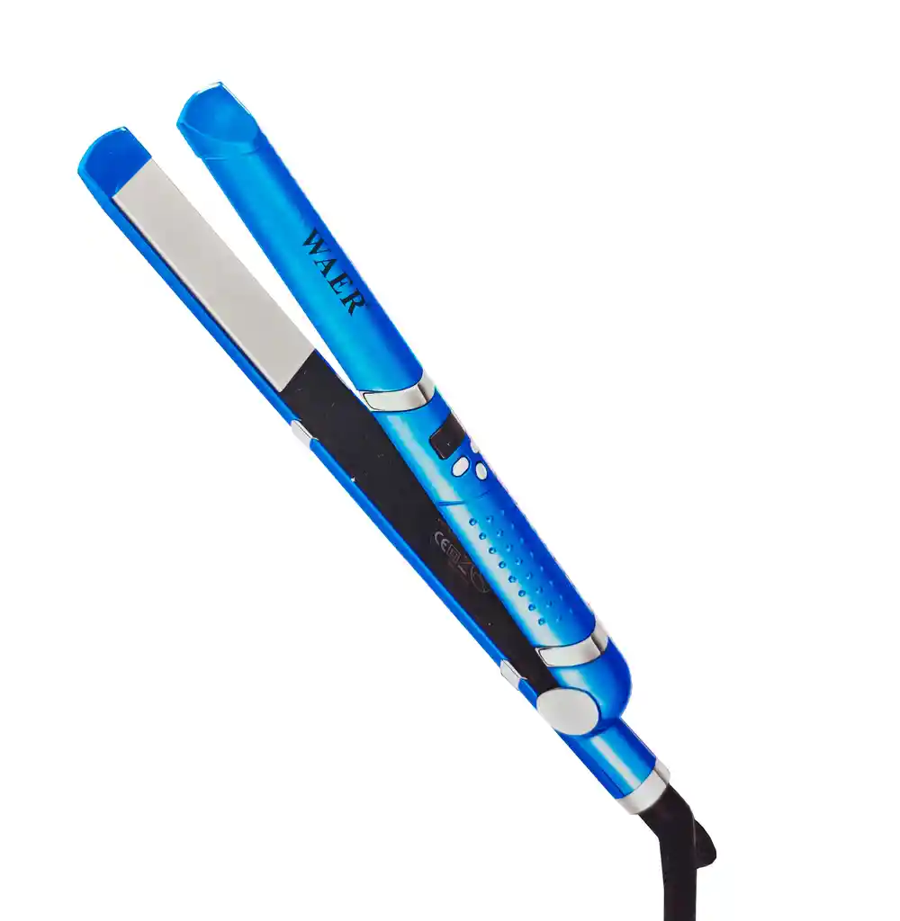 Plancha Para Cabello Turmalina Led Control Termico Wa-1939