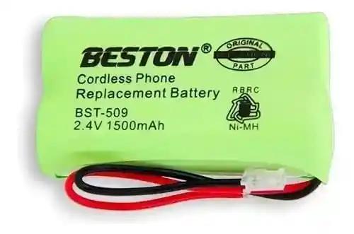 Pila Batería Recargable Para Teléfono Inalámbrico Beston 509 – 2.4v 1500mah