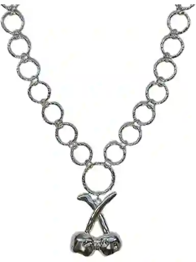 Choker Maxi Cherry Silver
