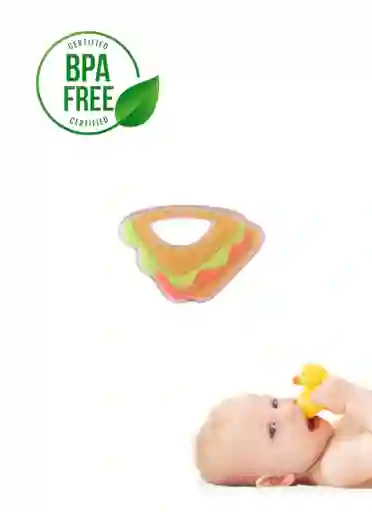 Mordedor Rascaencias Frío De Diseño Para Bebe Sandwich