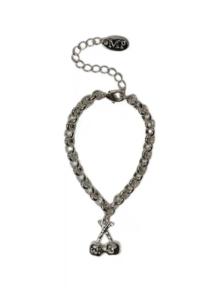 Pulsera Charms Cherry Silver