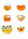 Mordedor Rascaencias Frío De Diseño Para Bebe Hamburguesa