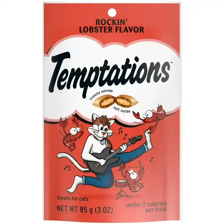 Galletas Temptation 3 Oz Langosta Para Gato