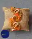 Pulsera Tejida En Micro Macramé/ Espiral Miel