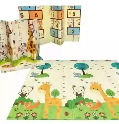Juguete Tapete Para Bebe Impermeable Plegable Doble Faz Motivos Surtidos