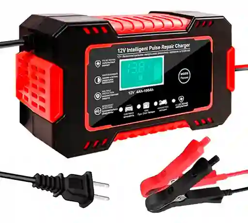 Cargador Reparador De Baterías De 12v Para Carros Y Motos