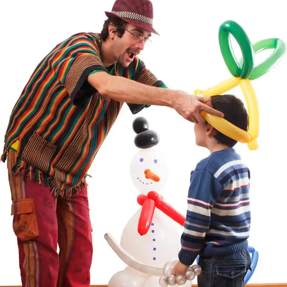 Globos Mil Figuras, Globo Tubito, Colores Surtidos X50 Unidades