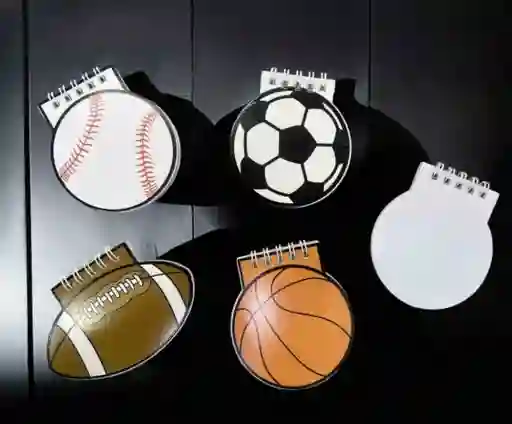 Mini Libreta Argolla Deportes