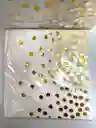 Servilleta Suaves De Lujo Con Puntos Dorados