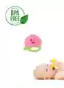 Mordedor Rascaencias Frío De Diseño Para Bebe Rosa
