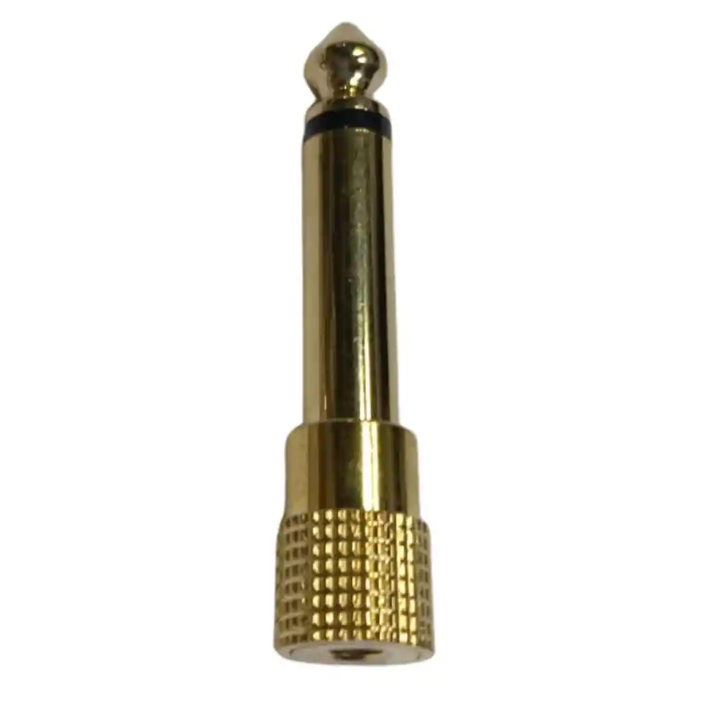 Adaptador Plug 6.3mm Estéreo Macho A Jack 3.5mm Hembra