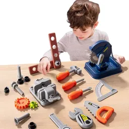 Maleta Para Niños De Herramientas 2 En 1 Didáctica