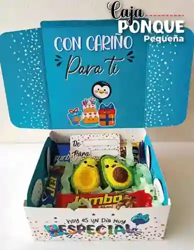 Caja Ponque Pequeña