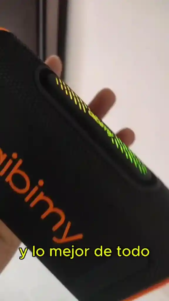 Mini Parlante Potente Sonido Hd Resistente Al Agua