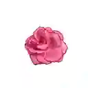 Pinza Clip Flor Rosa Hawaiana Para Pelo Cabello Set X 2 Und
