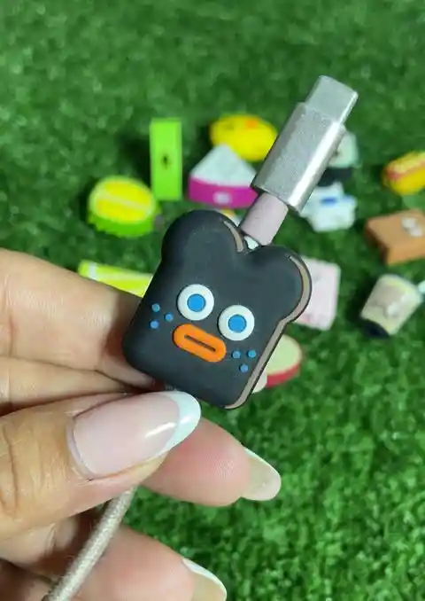 Protector De Cable | Antitronchado | Compatible Con Todo Tipo De Cable | Pan Quemado