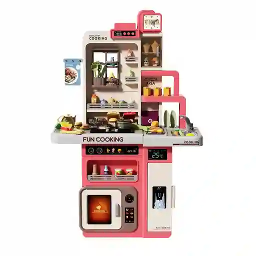 Cocina Para Niñas Didáctica Fun Cooking Con Accesorios