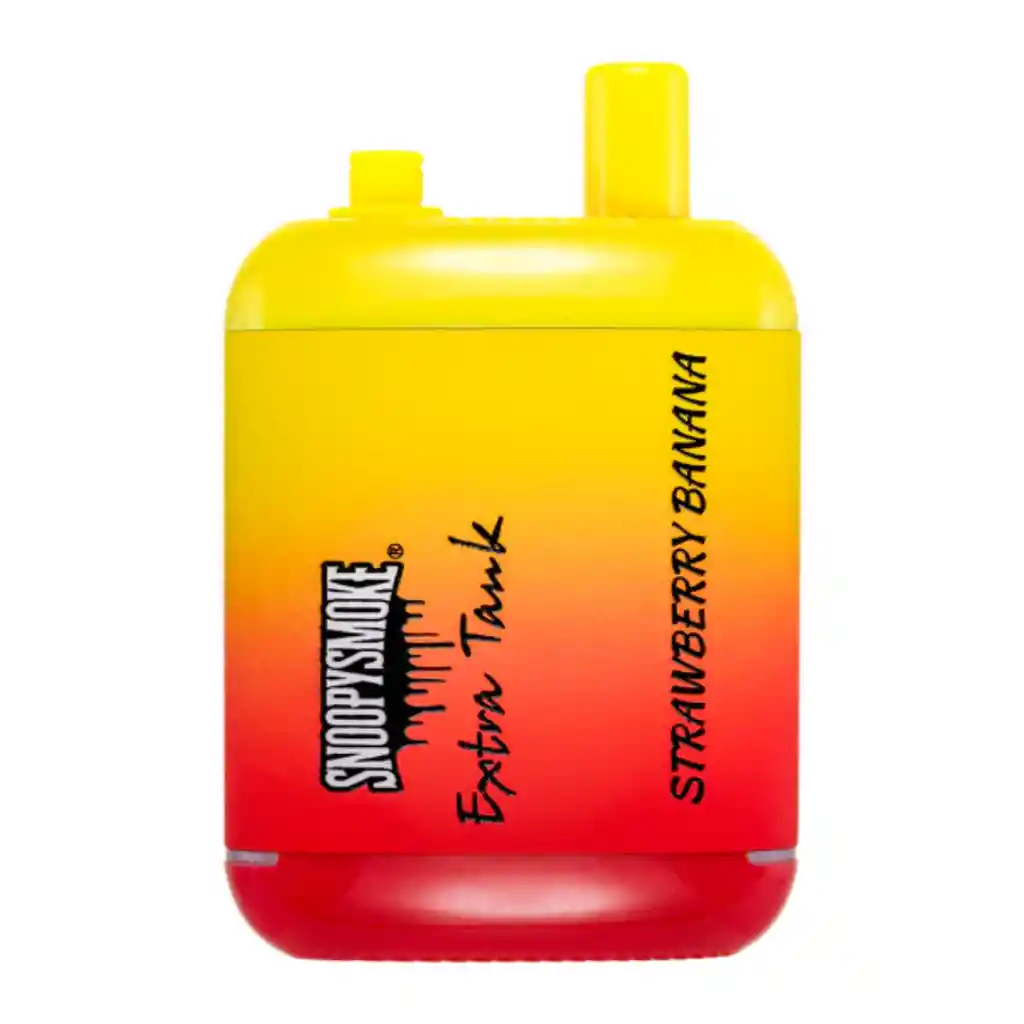 Vaper Snoopy Smoke 15000 Bocanadas Strawberry Banana