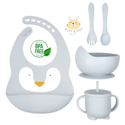 Set De Alimentación Complementaria 5 Piezas Azul