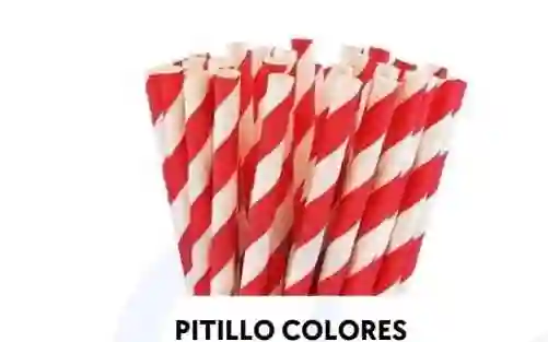 Pitillo Papel Lineas Rojas