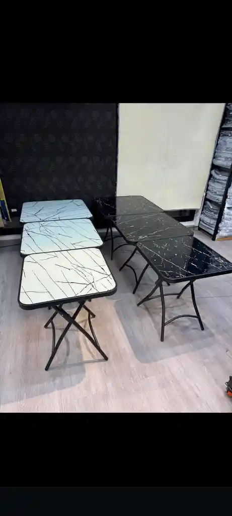 Mesa Plegable Vidrio