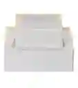 Set Plato Blanco Cuadrado Borde Dorado, Plato Elegane