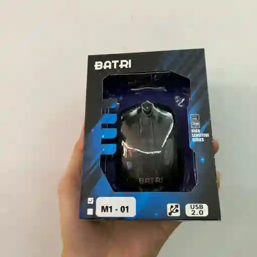 Mouse Inalambrico / Diseño Ergonomico / Receptor Usb / Batri