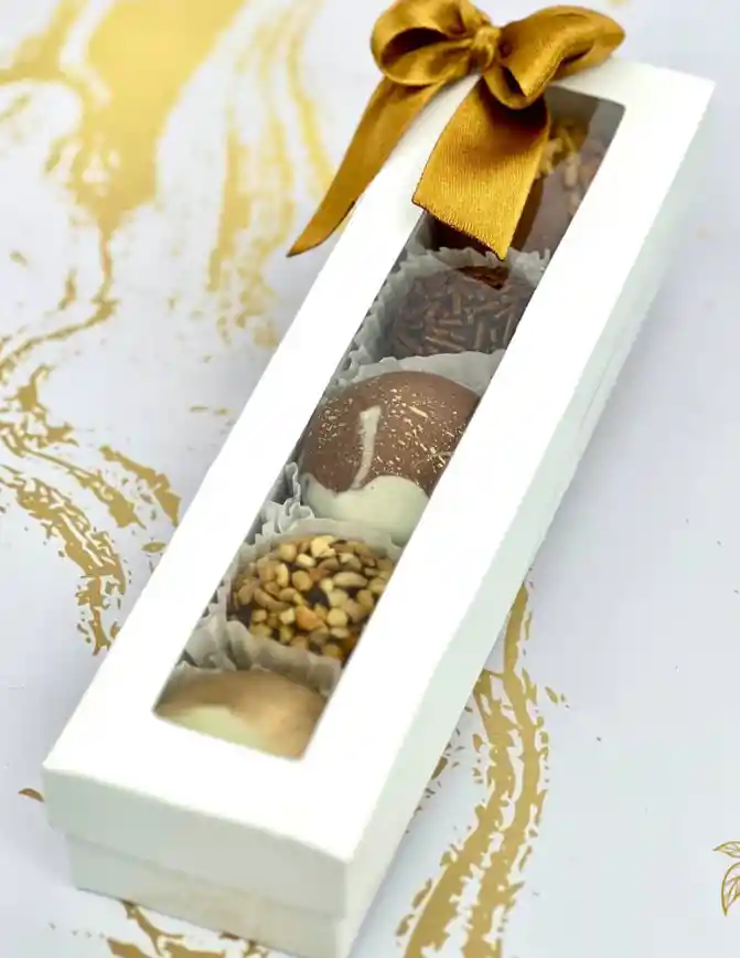 Caja De Alfajores Y Trufas X5 Unds