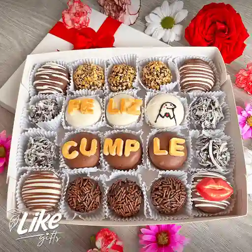 Caja De Chocolates Feliz Cumple