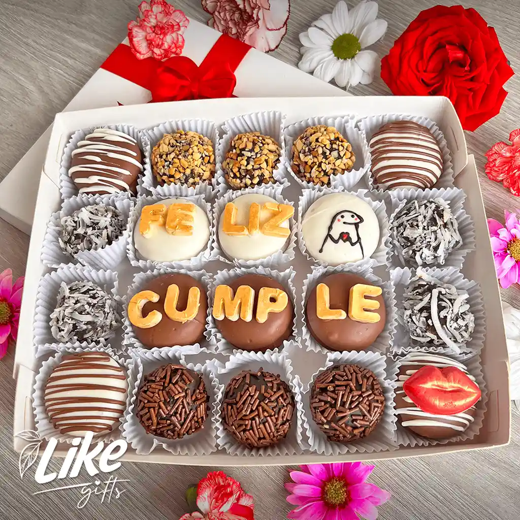 Caja De Chocolates Feliz Cumple