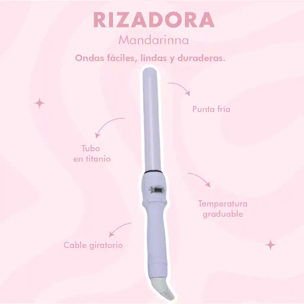 Rizadora Mandarinna - Oro Rosa