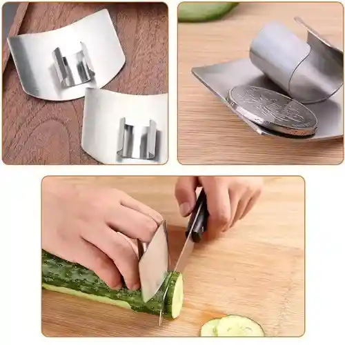 Herramienta De Cocina De Acero Inoxidable, Protector De Dedo