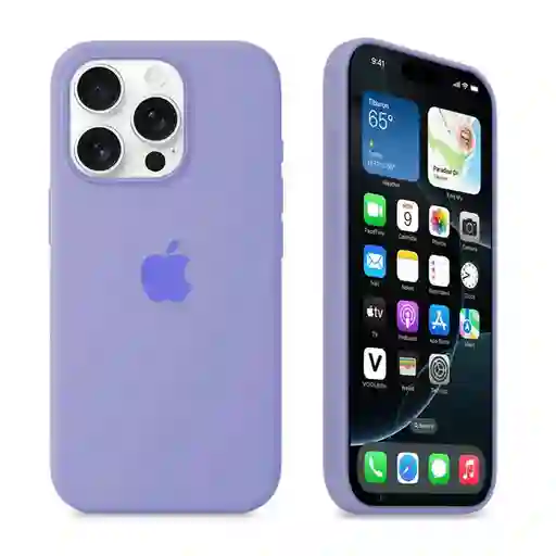 Silicon Case Iphone 14 Pro Lila
