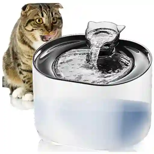 Fuente Inalámbrica De Agua Para Gatos