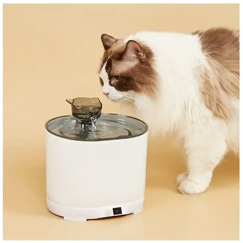 Fuente Inalámbrica De Agua Para Gatos