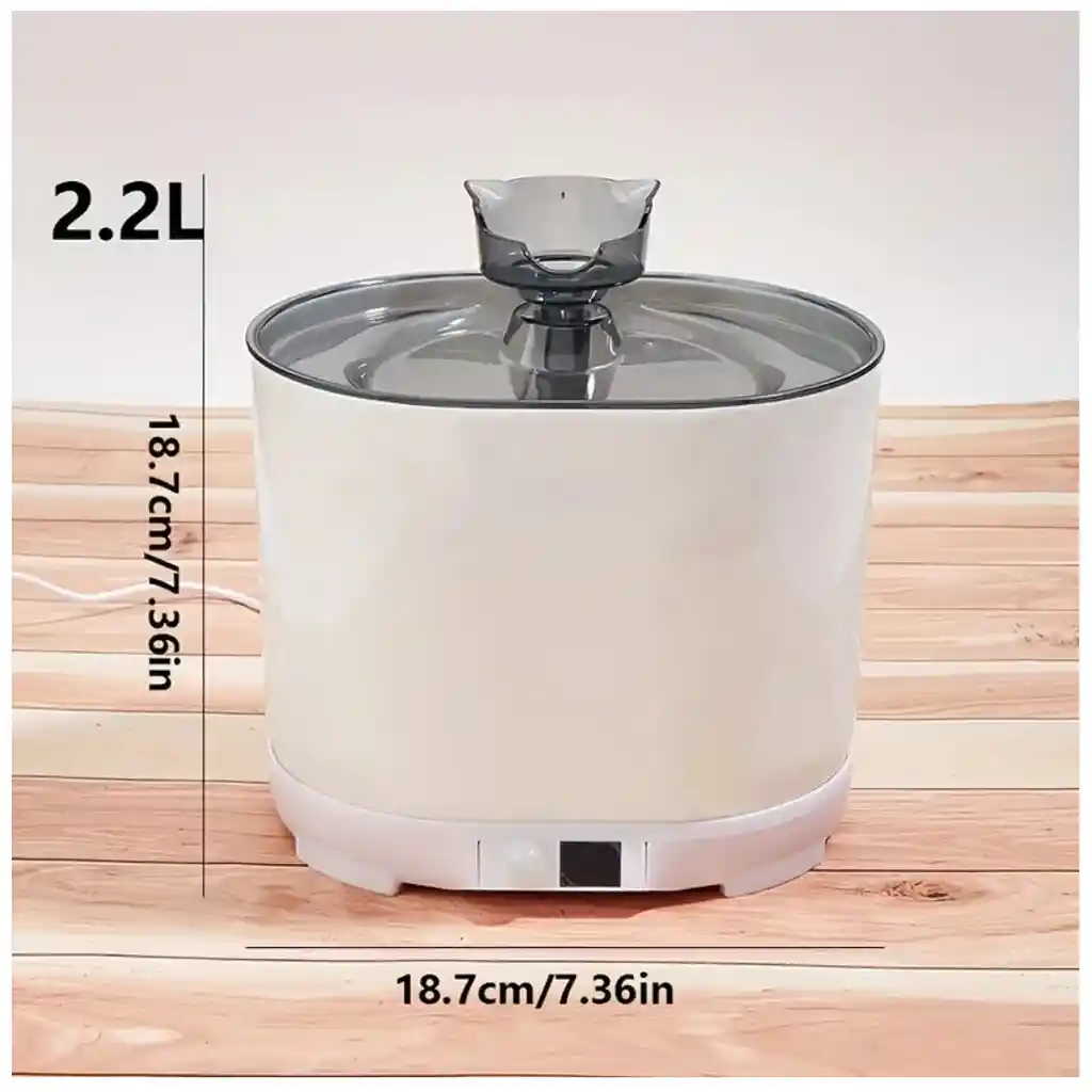Fuente Inalámbrica De Agua Para Gatos