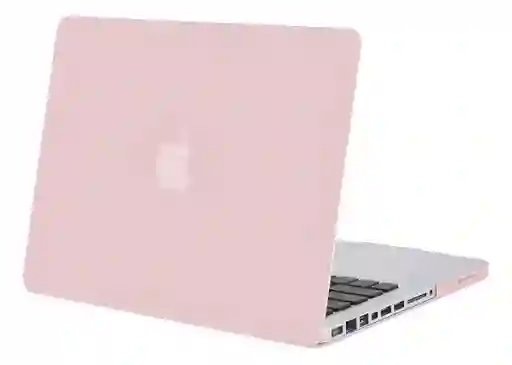 Carcasa Case + Protector Para Macbook Pro 13 A1278 Español Quartz Pink