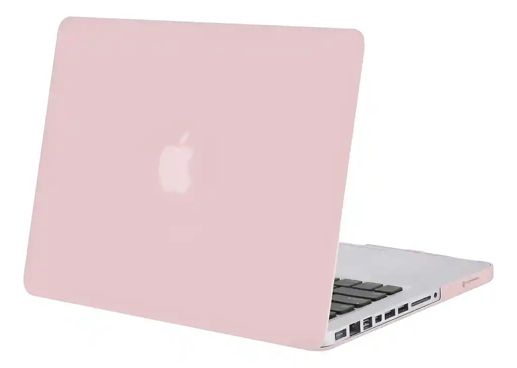 Carcasa Case + Protector Para Macbook Pro 13 A1278 Español Quartz Pink