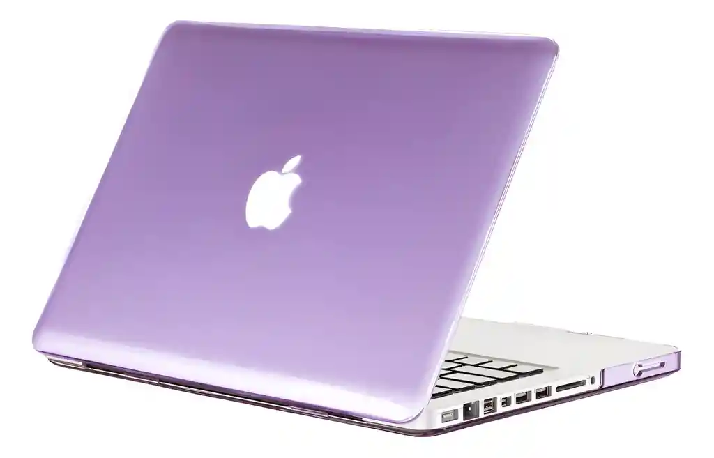 Carcasa Case + Protector Para Macbook Pro 13 A1278 Español Purple