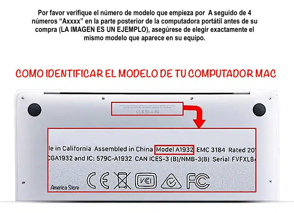 Carcasa Case + Protector Para Macbook Pro 13 A1278 Español Pink