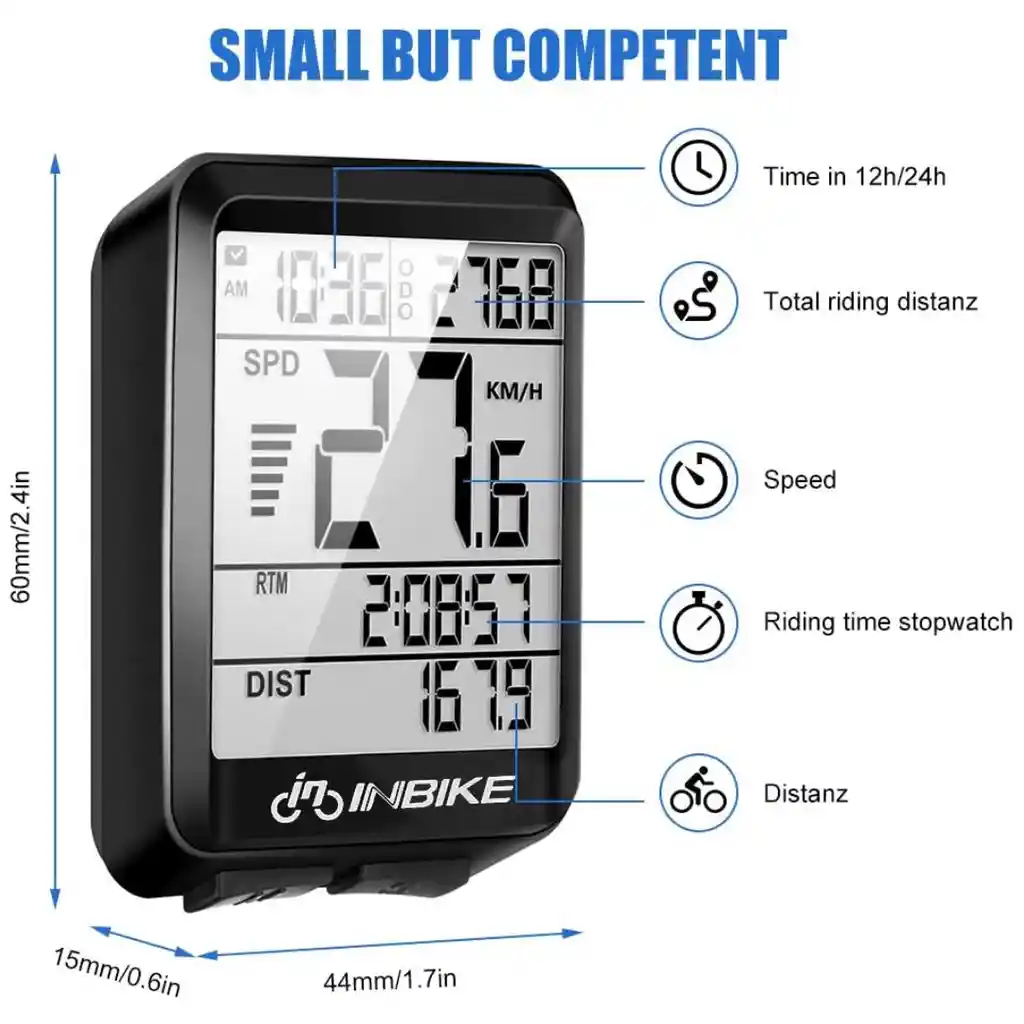 Velocímetro Biker Inalámbrica