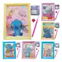 Cuadro De Dibujo Lienzo Arte 5d Con Diamantes Para Niños Stitch