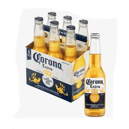 Cerveza Corona Extra Six Pack 330ml