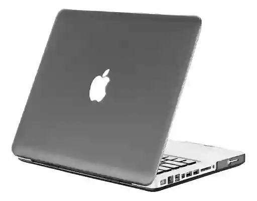 Carcasa Case + Protector Para Macbook Pro 13 A1278 Español Black