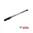 Boligrafo Esfero Punta Fina Con Tapa Color Negro Offiesco