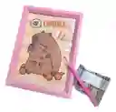 Cuadro De Dibujo Lienzo Arte 5d Con Diamantes Para Niños Capibara