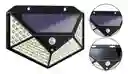 Lampara Solar Exterior 100 Led – Sensor Inteligente Y Ahorro De Energía