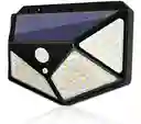 Lampara Solar Exterior 100 Led – Sensor Inteligente Y Ahorro De Energía